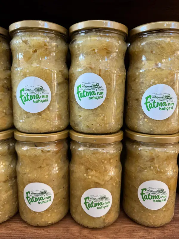 Közlenmiş Patlıcan Konservesi 10 x 660 Gr