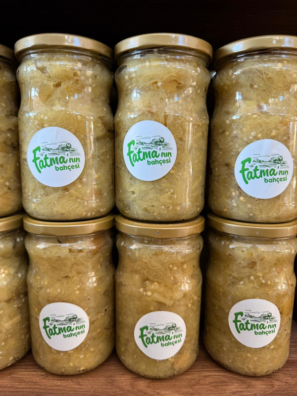 Közlenmiş Patlıcan Konservesi 10 x 660 Gr