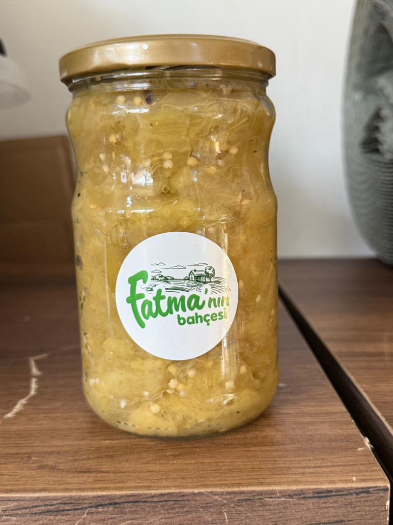 Közlenmiş Patlıcan Konservesi 660 Gr