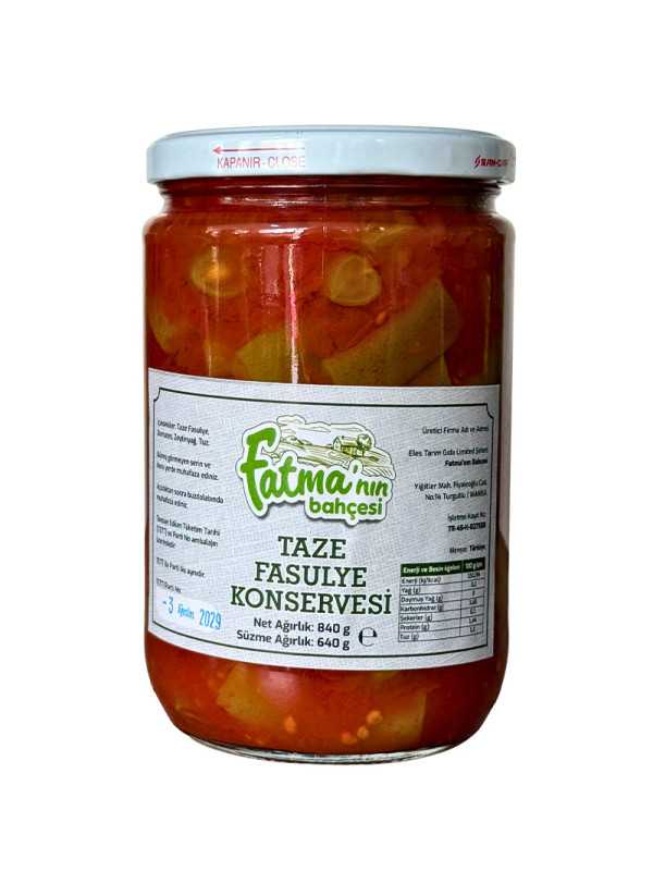 Taze Fasulye Konserve 840 gr