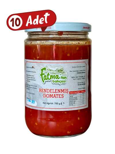 Rendelenmiş Domates Konserve 10 Adet