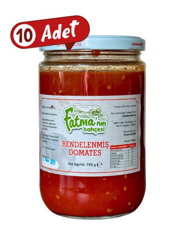 Rendelenmiş Domates Konserve 10 Adet