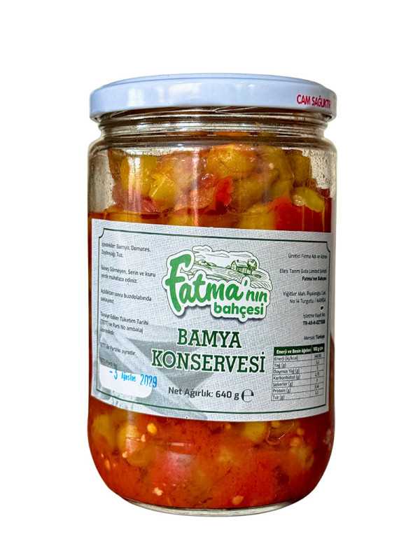 Kınalı Bamya Konserve 840 gr