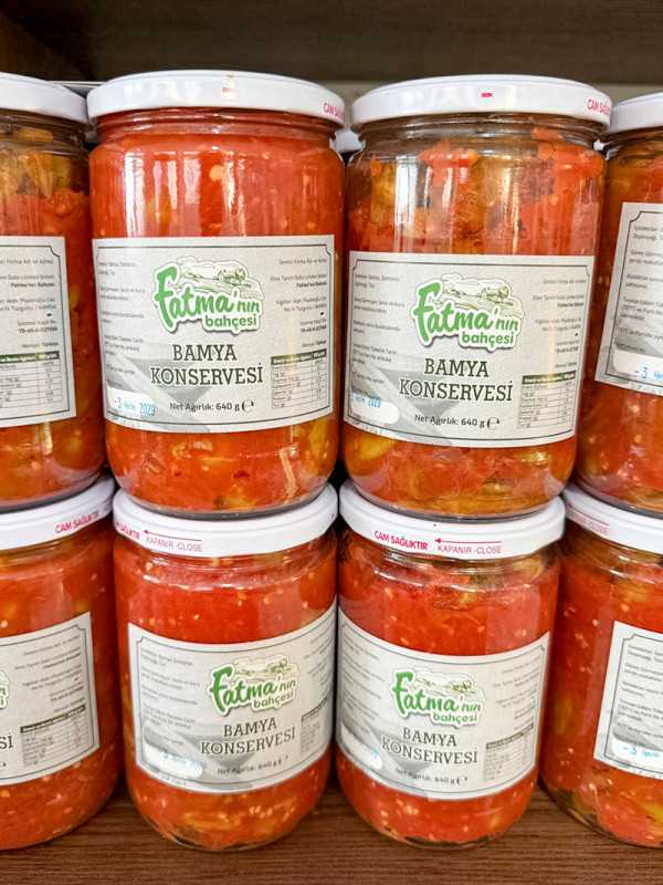 Kınalı Bamya Konserve 840 gr