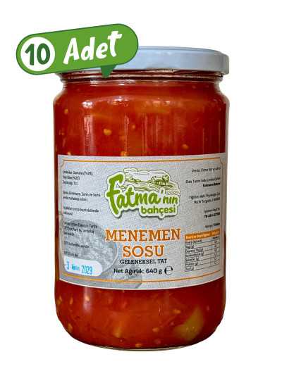 Menemen Konserve 10 x 660 Gr
