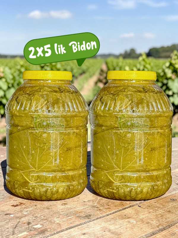 Salamura Asma Yaprak 2x5'lik Bidon