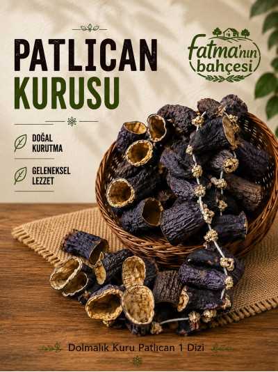 Dolmalık Patlıcan Kurusu 1 Dizi