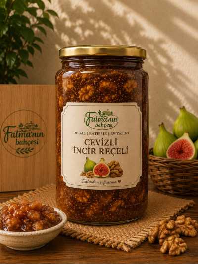 Cevizli İncir Reçeli 800 gr