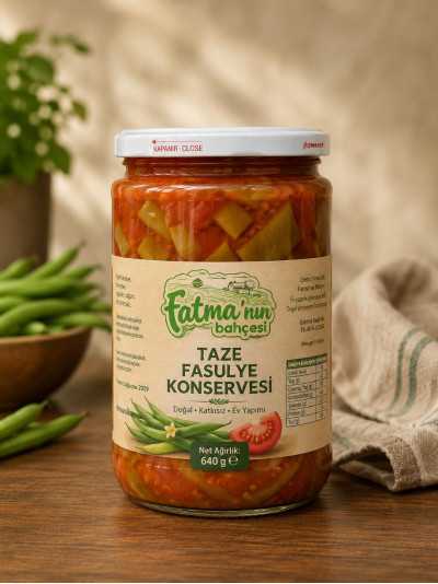 Taze Fasulye Konservesi 840 gr
