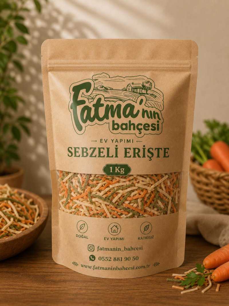 Sebzeli Erişte 1 Kg