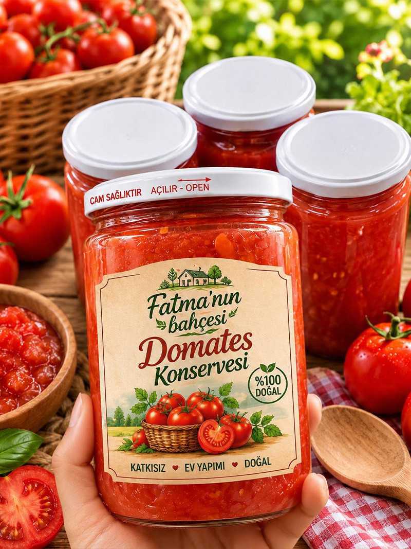 Rendelenmiş Domates Konserve 660 gr