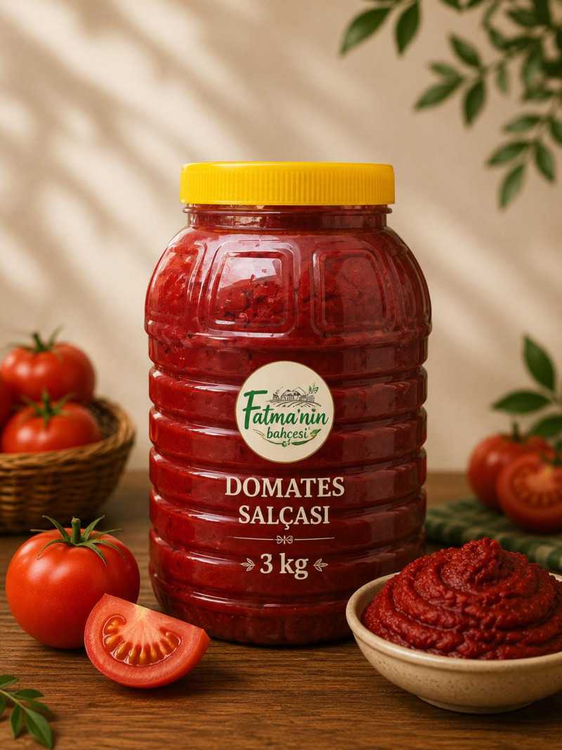 Domates Salçası 3 Kg. (Kaynatma)