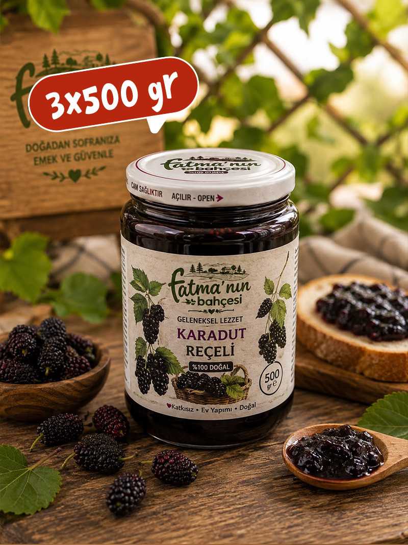 Karadut Reçeli 3x500 gr