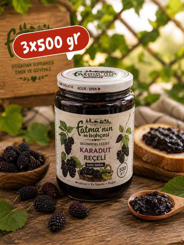 Karadut Reçeli 3x500 gr