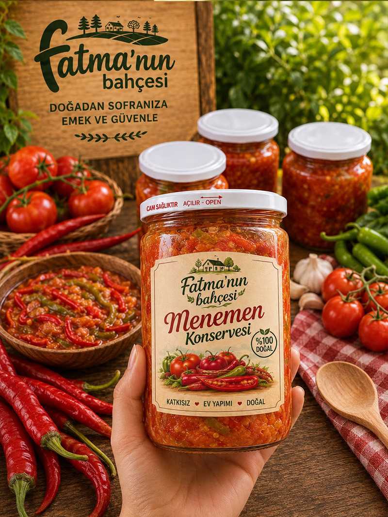 Menemen Sosu Konserve 660 gr
