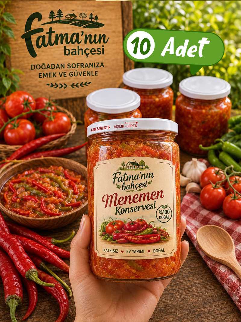 Menemen Konserve 10 x 660 Gr