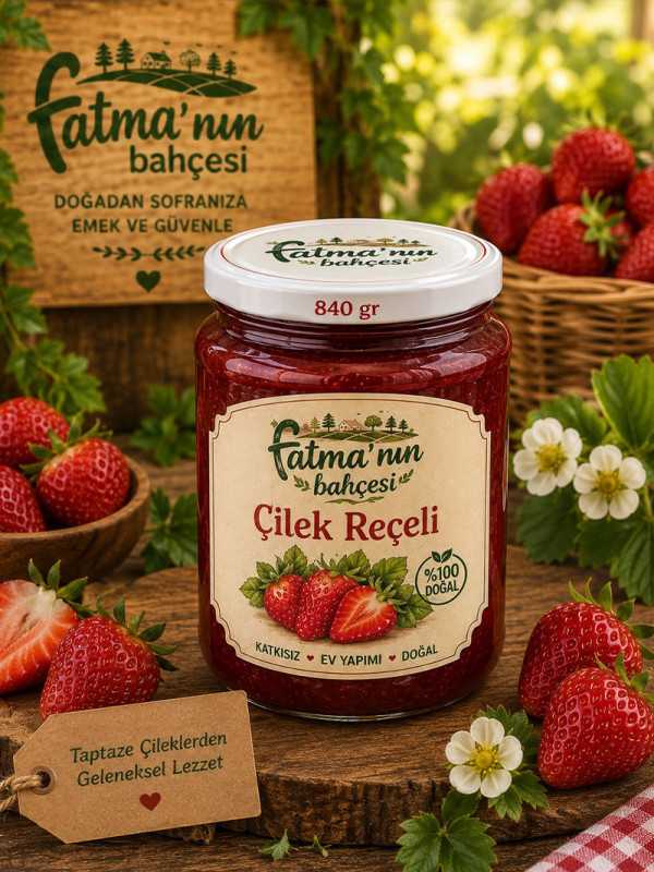 Çilek Reçeli 500 gr