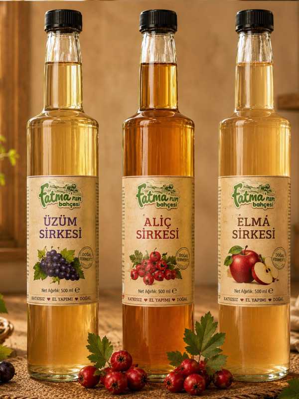 Sirke Paketi ( Elma , Üzüm , Alıç)