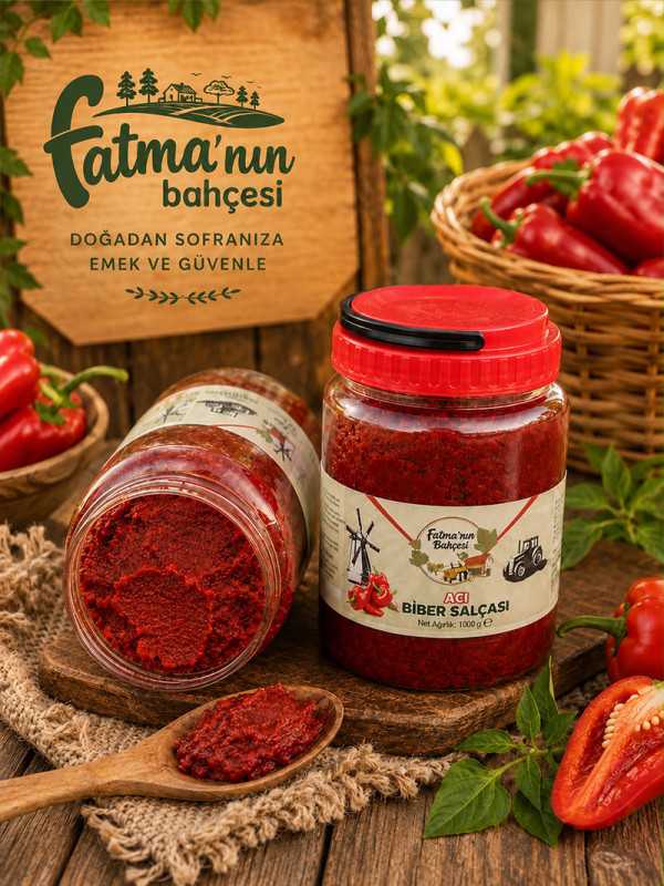 Acı Biber Salçası 1 kg.
