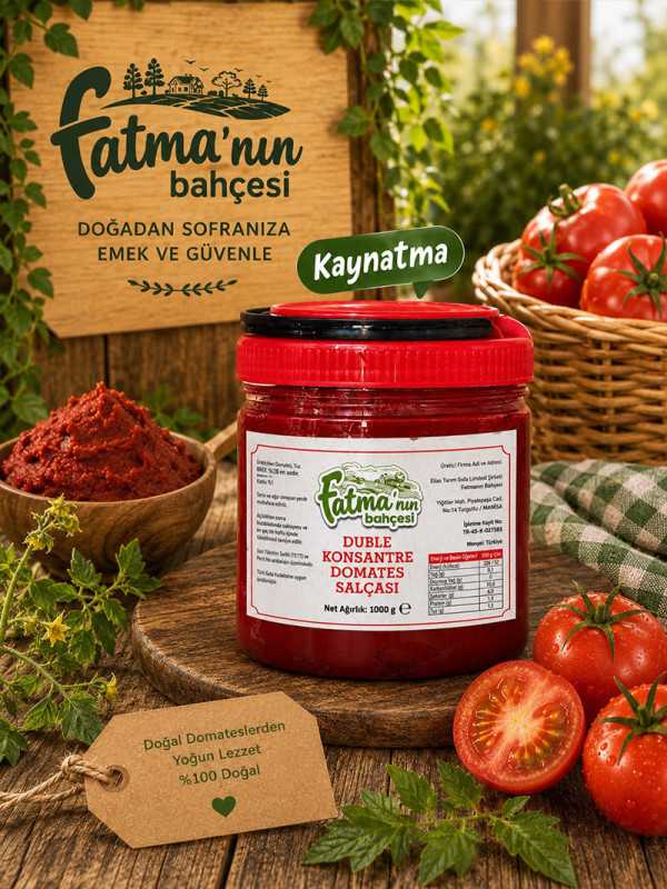 Domates Salçası 1kg - Kaynatma