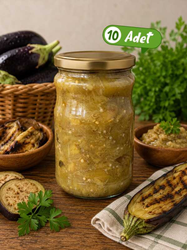 Közlenmiş Patlıcan 10x660 gr