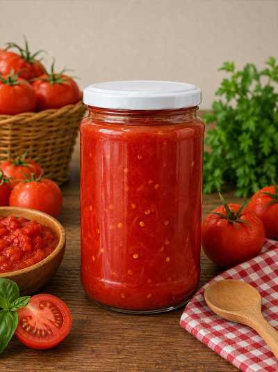 Rendelenmiş Domates Konserve 10 Adet