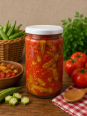Kınalı Bamya Konserve 10x850gr